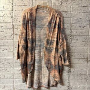 Maurice’s Open-Front Aztec Cardigan | Size 2X | Boho Cozy Layer